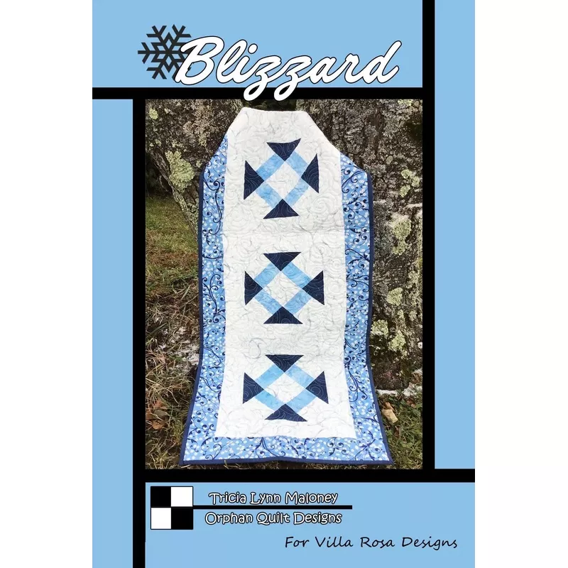Blizzard pattern by Villa Rosa Designs 48 x 48