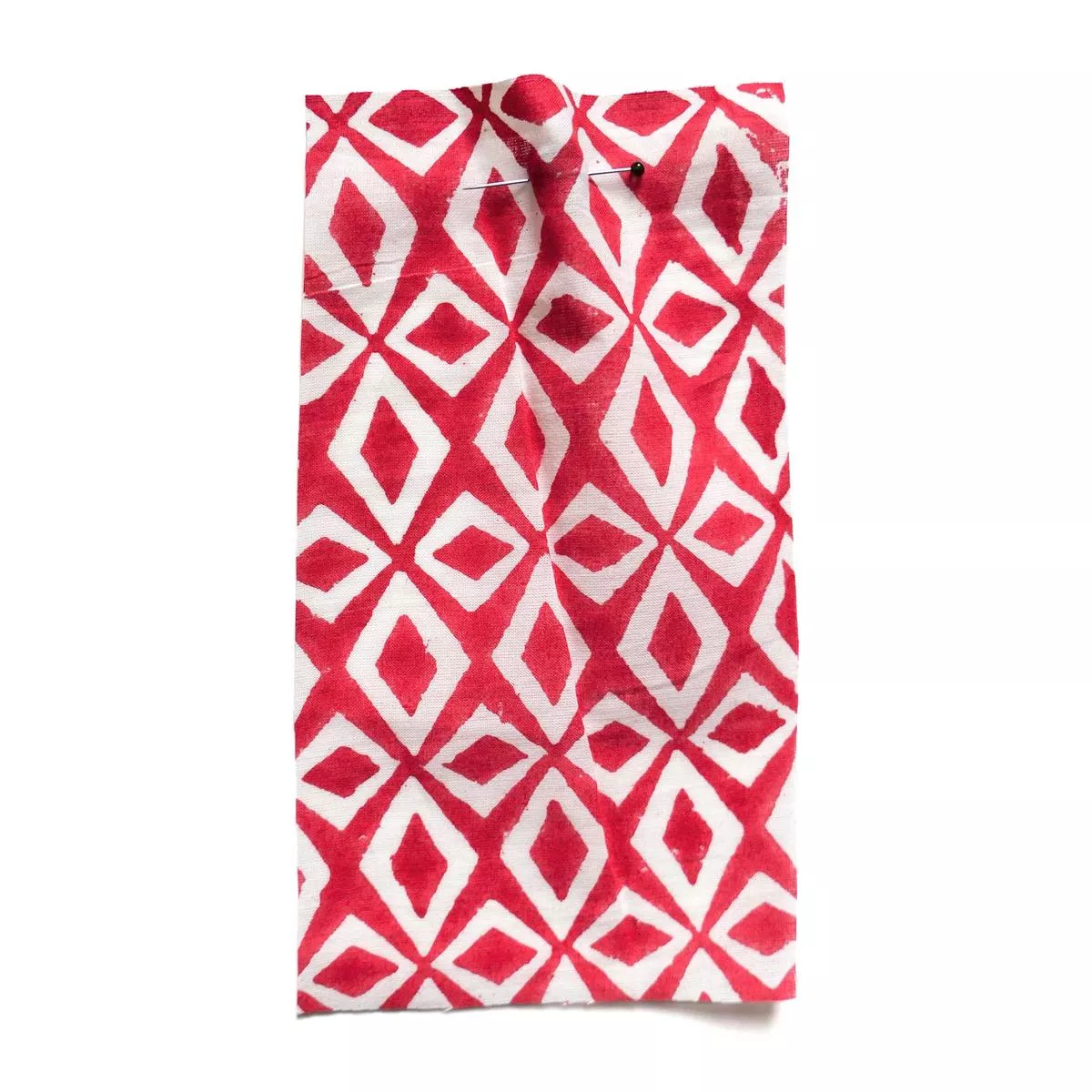 Block Print Spear Red
