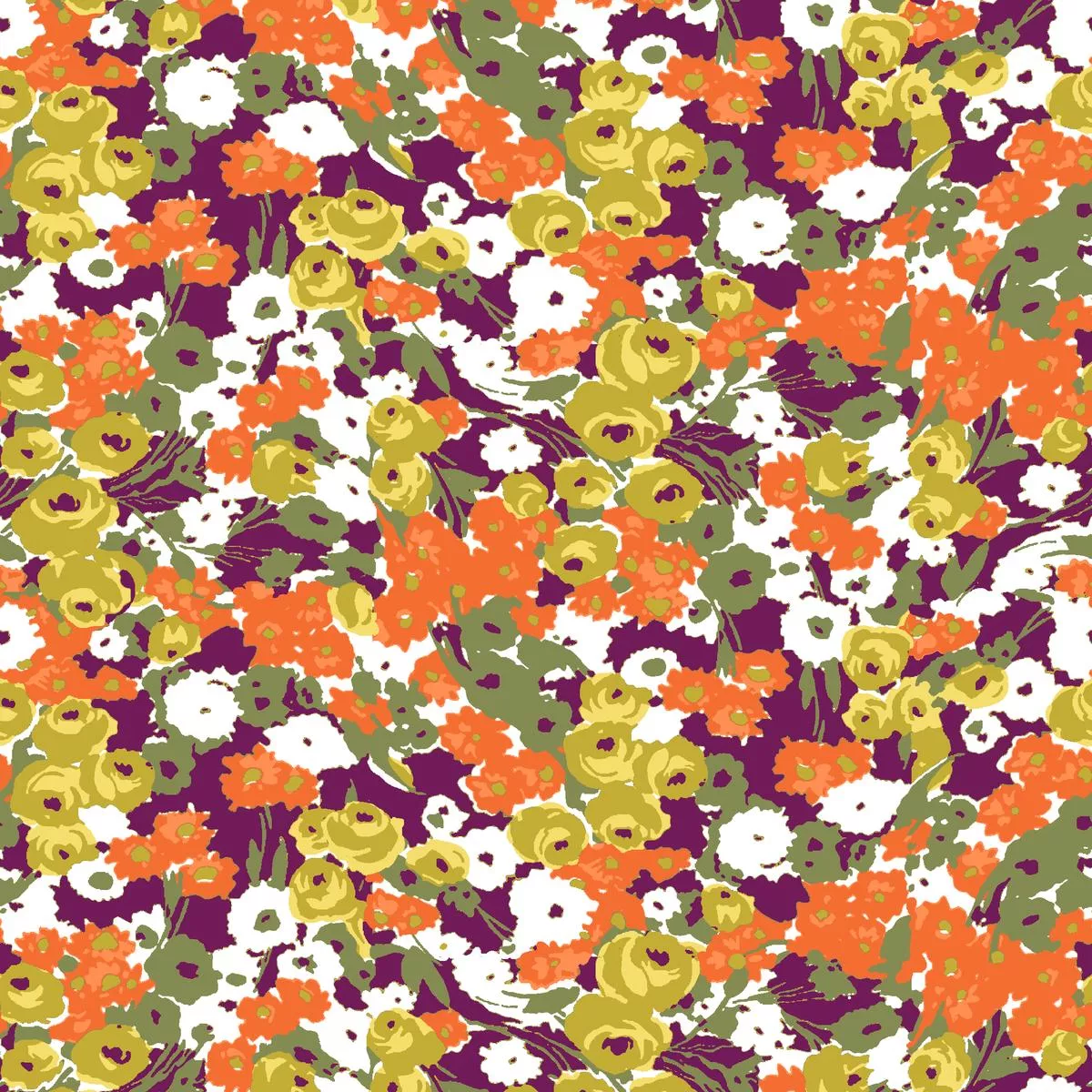 bloomscape-chartreuse-purple-fabric Bloomscape, Chartreuse Purple Fabric