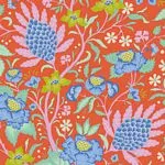 Bloomsville Flowertangle Persimmon Tilda Fabrics