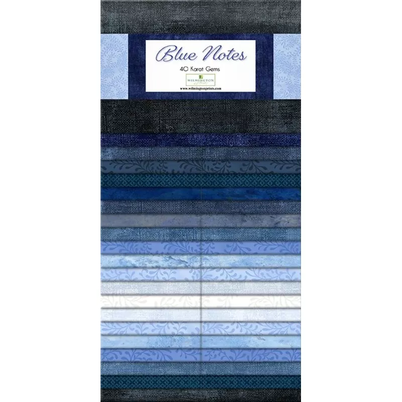 Blue Notes40 Karat Gems40-Piece 2″ Strips