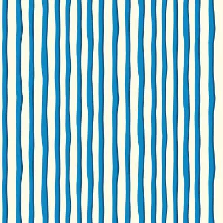 Blue & White Stripes - 54510D-8