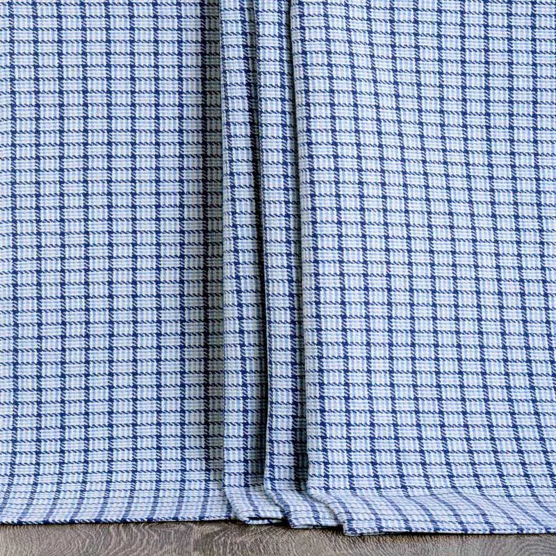 bluebell-net-fabric-by-metre-blue-sky-blue-white ‘Bluebell Net’ Fabric by the Metre (Blue/ Sky Blue/ White)