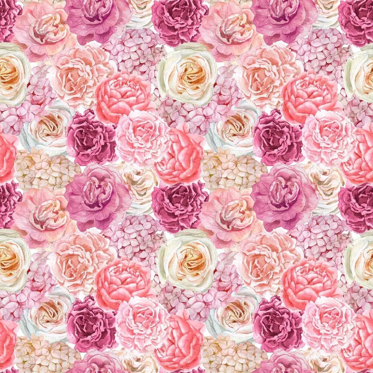 boho-floral-packed-flowers-fabric Boho Floral Packed Flowers Fabric