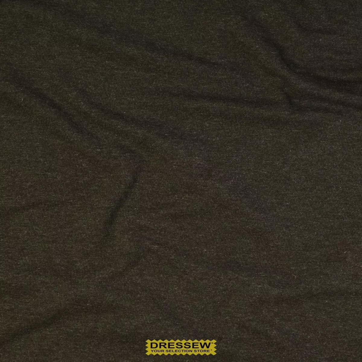Bonded Wool Blend Knit Olive