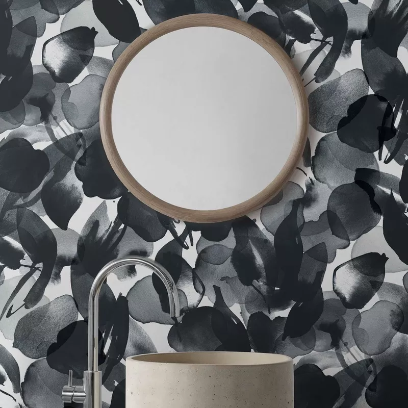 Botanic Shadow Wallpaper