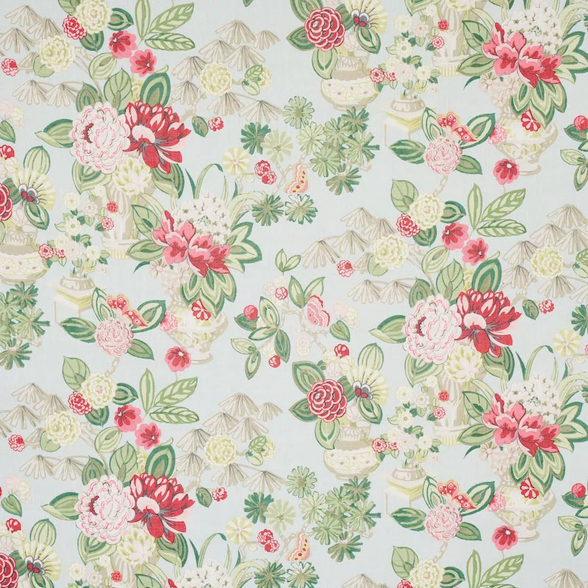 bouquet-chinois-sky-fabric Bouquet Chinois Sky Fabric