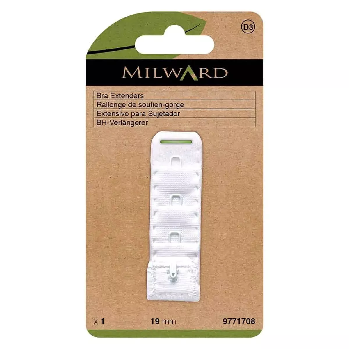 bra-extender-milward-19-mm-1-hook-white Bra Extender Milward 19 mm, 1 Hook – White