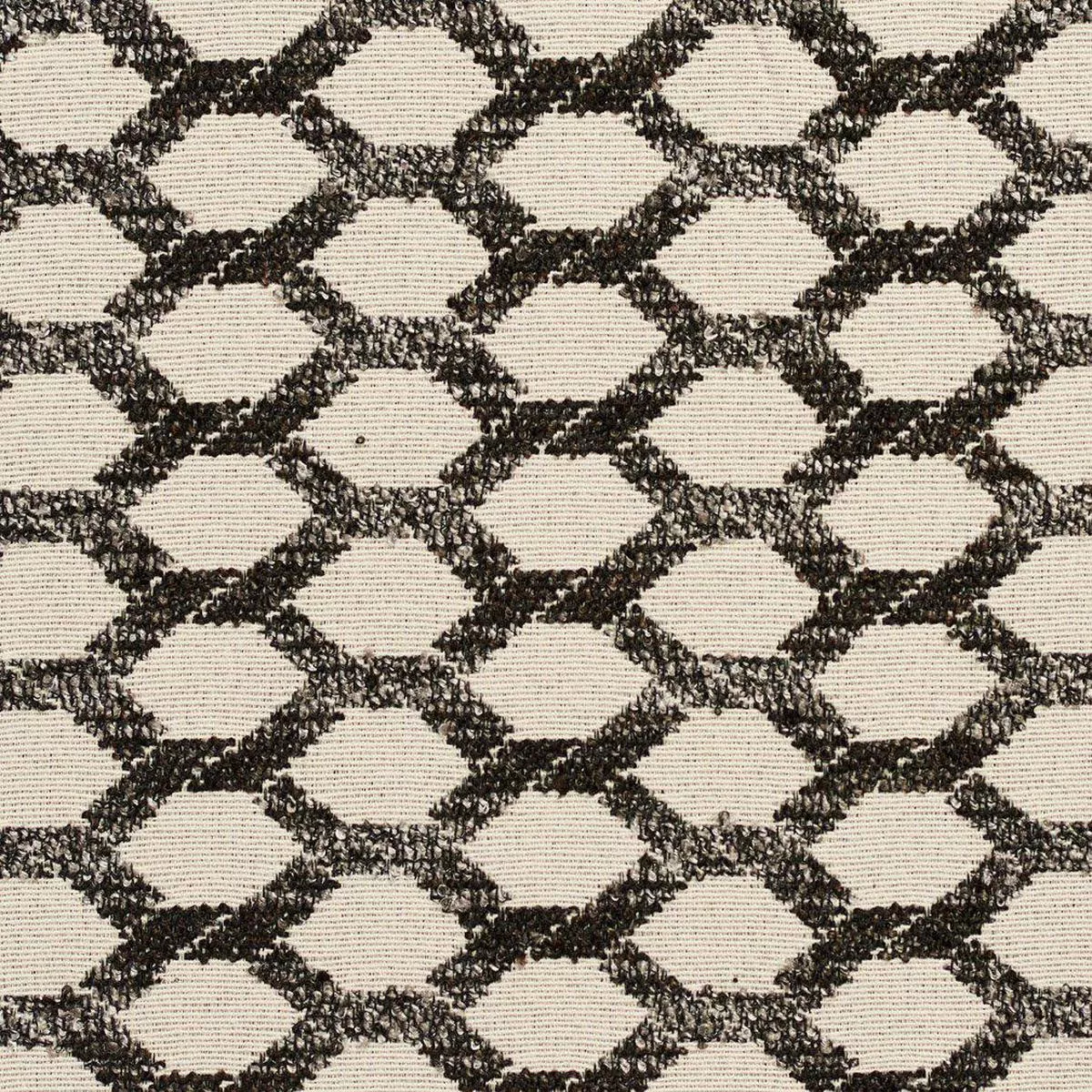 braided-links-black-white-fabric Braided Links Black and White Fabric