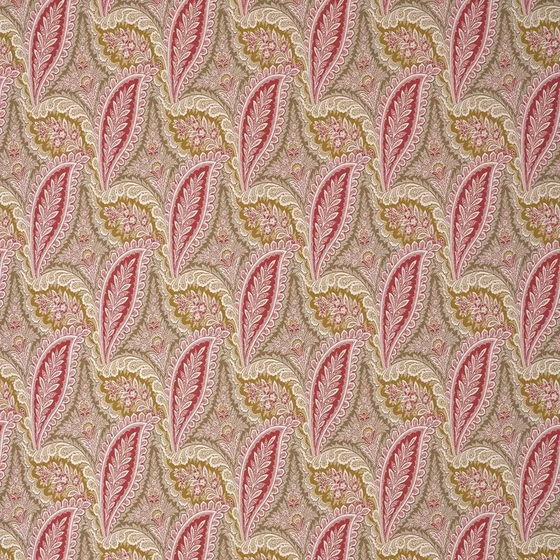 Braquenie Kerala Ocre Fabric B7696002