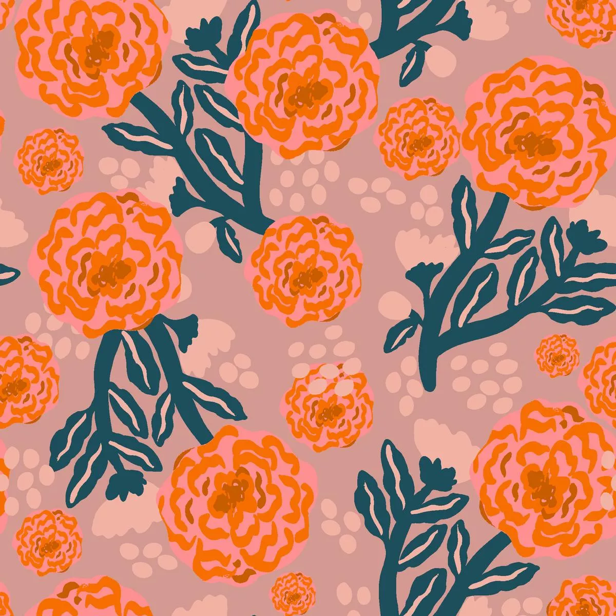 breathe-live-explore-marigold-orange-fabric Breathe Live Explore Marigold Orange Fabric