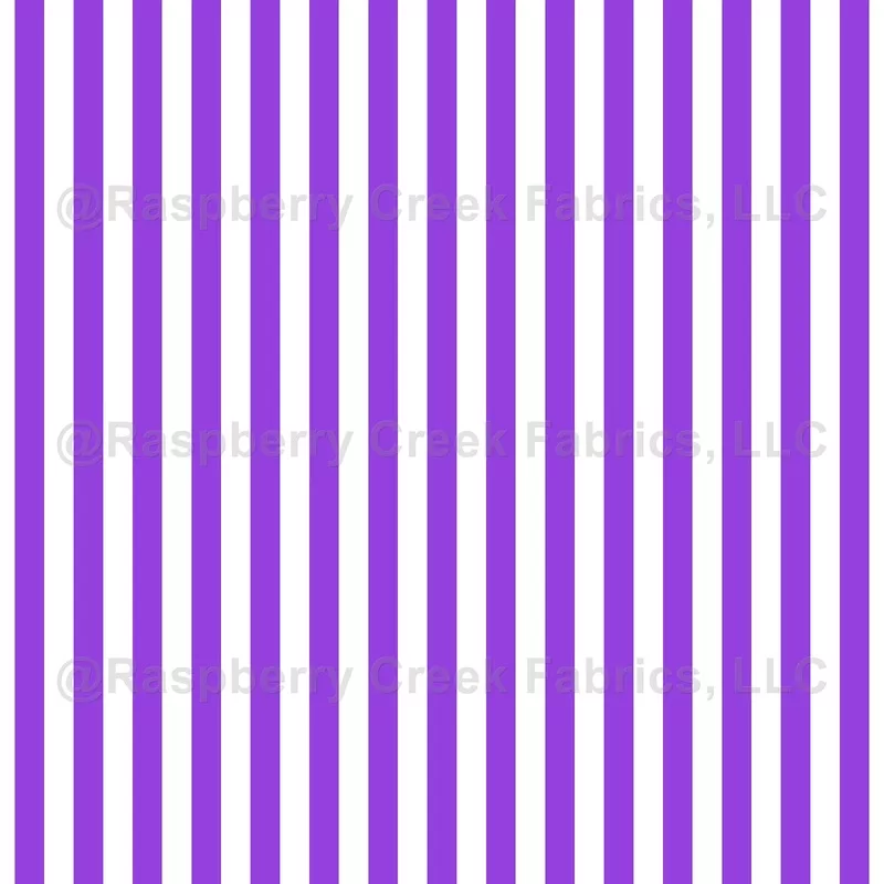 Bright Purple & White Stripes