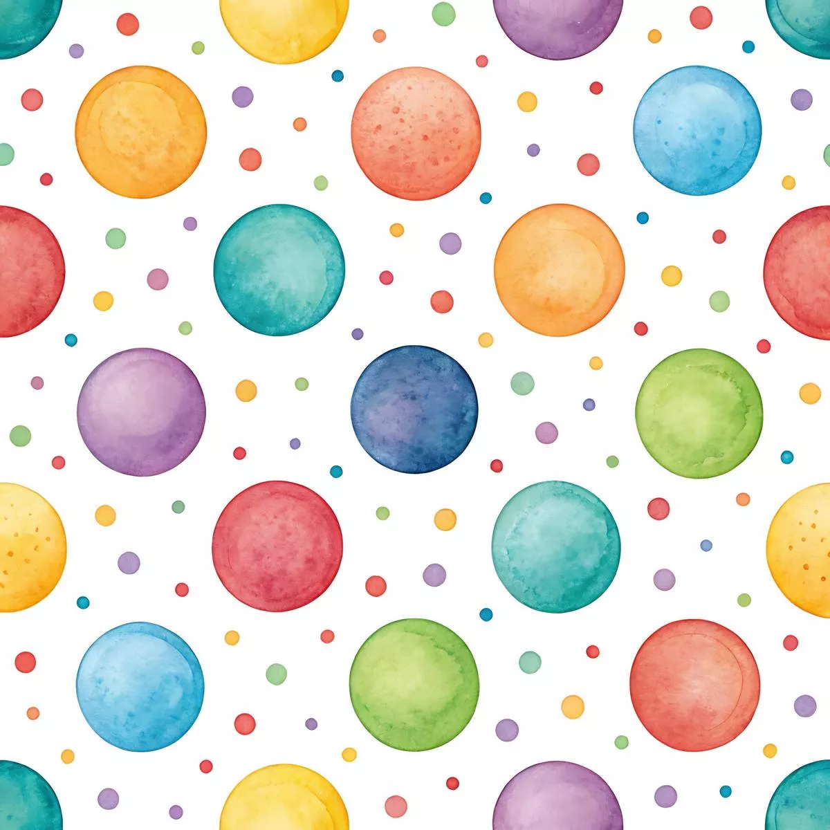 Bright Rainbow Pattern 11 Quilting Cotton Fabric