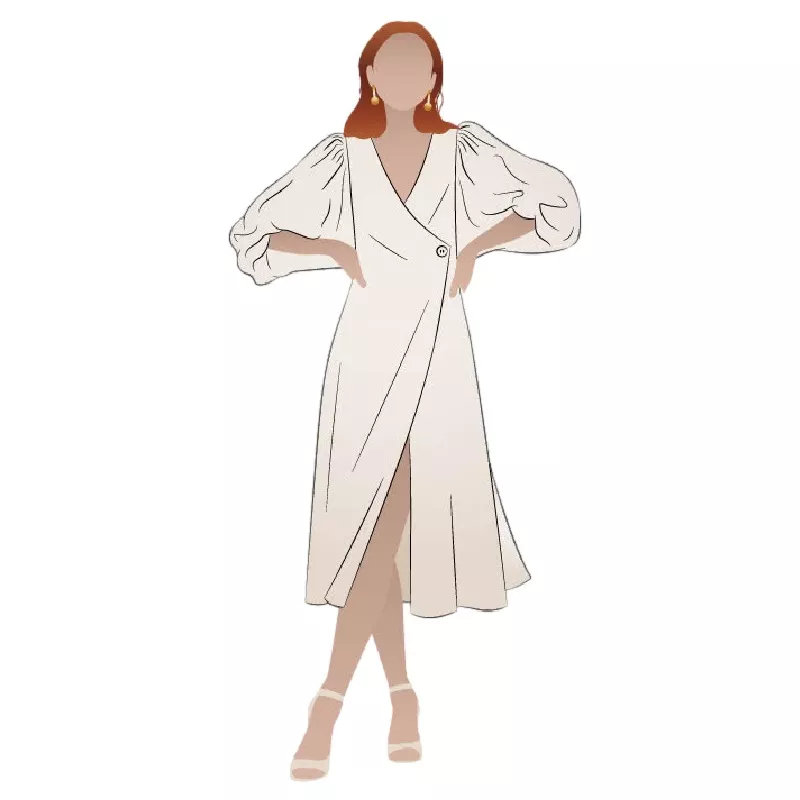 brigid-wrap-dress Brigid Wrap Dress