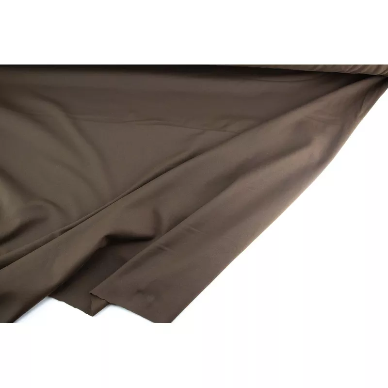Brown Ponte Knit Fabric Designer Fabric by the yard