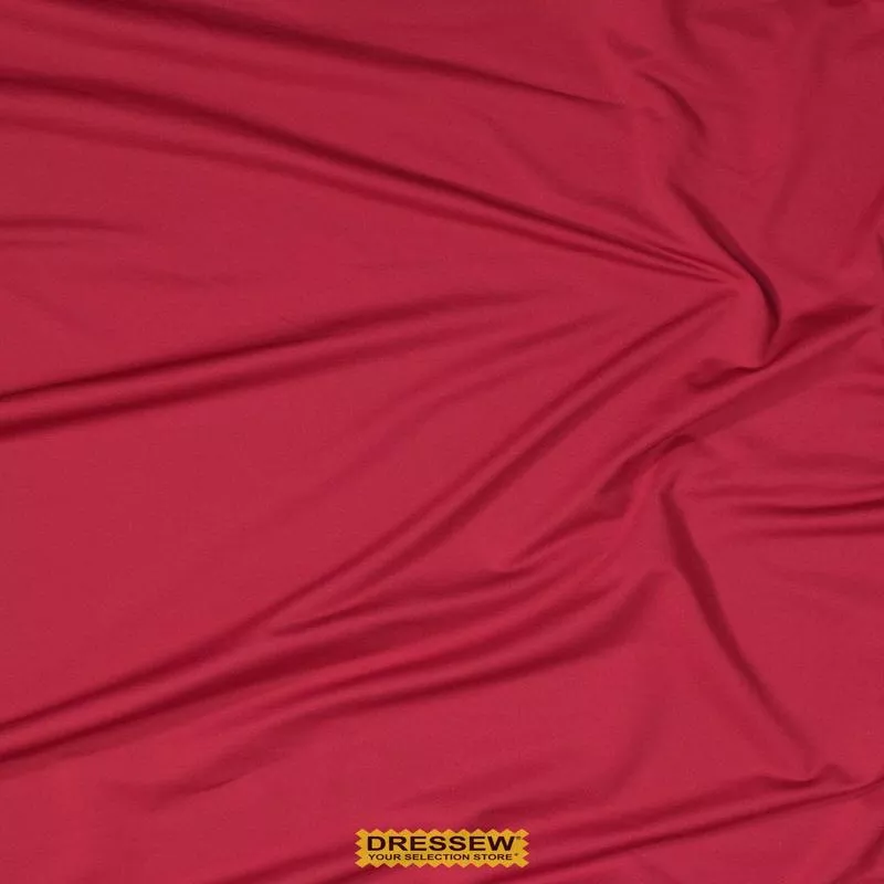 Brushed Back Jersey Raspberry