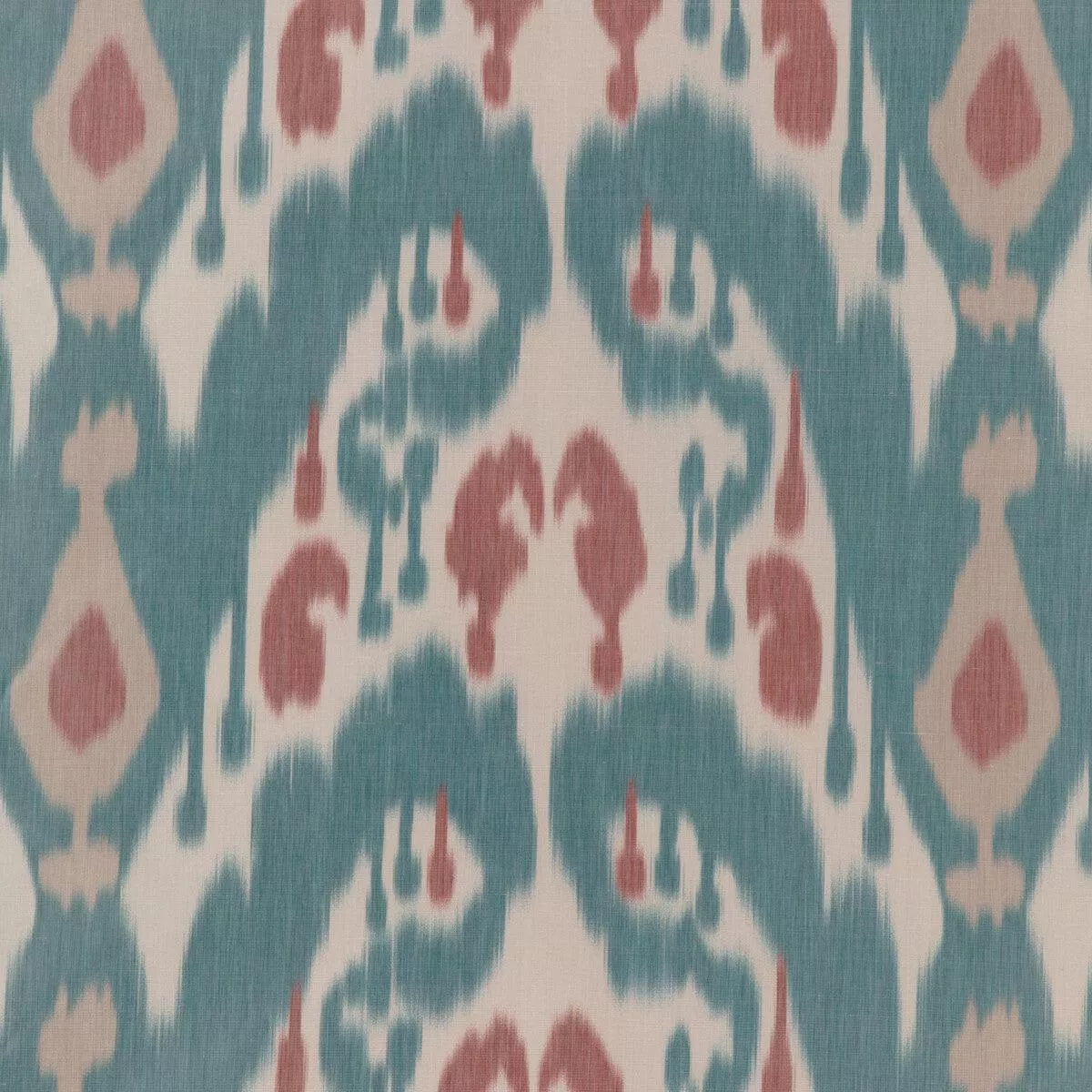 Bukara Warp Print Lake Fabric