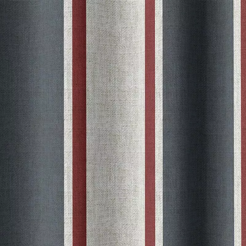 burnt-sienna-fabric-by-metre-slate-grey-red ‘Burnt Sienna’ Fabric by the Metre (Slate Grey/ Red)