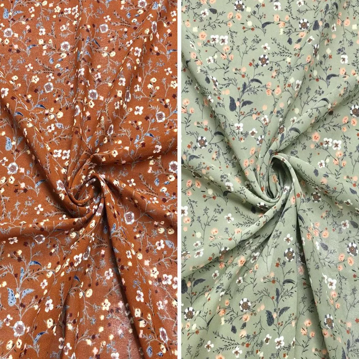 busy-floral-georgette-fabric Busy Floral Georgette Fabric