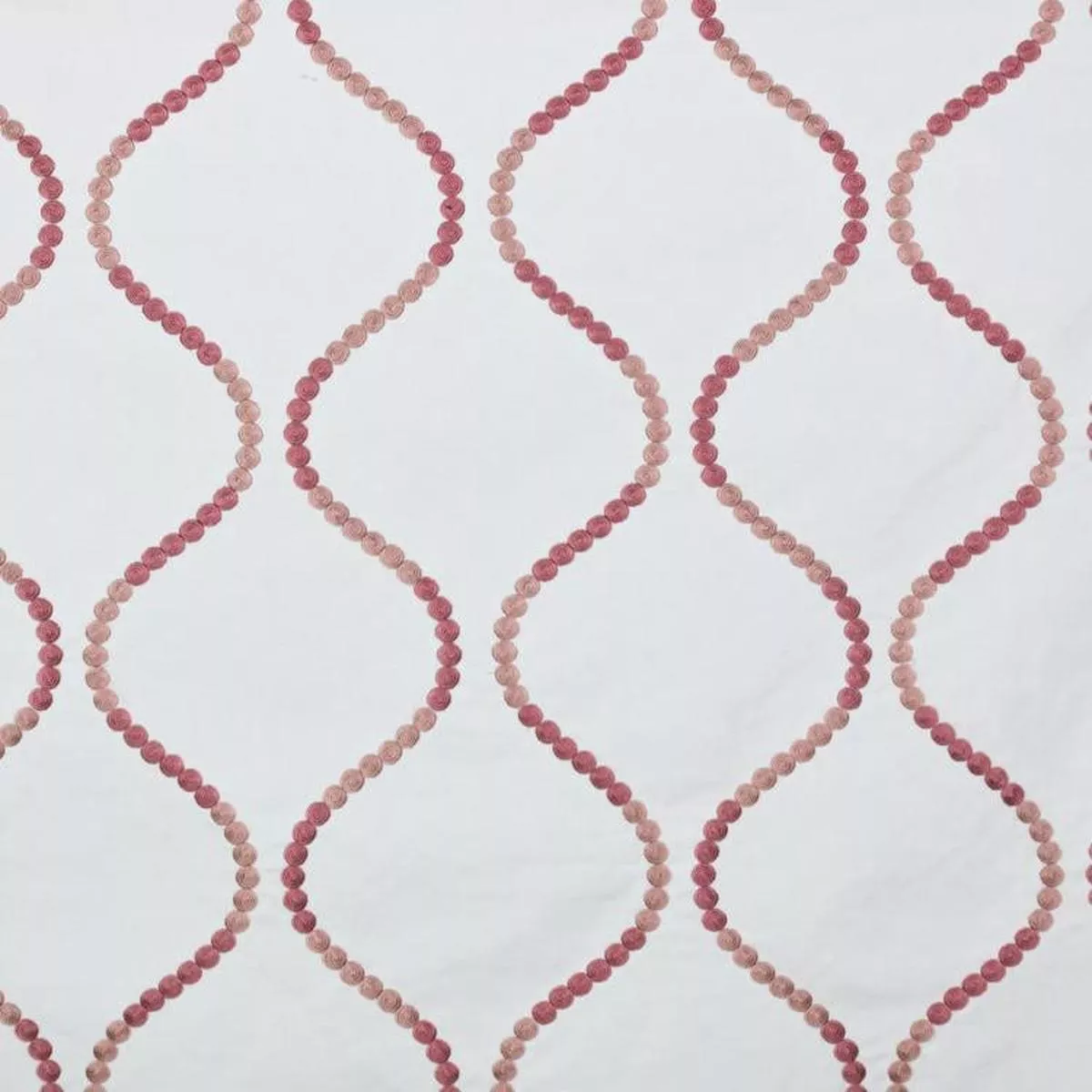Button Trellis Rose Quartz