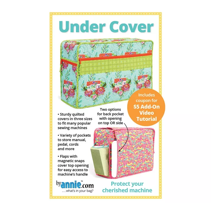byannie-under-cover-sewing-machine-cover-pba289 byAnnie Under Cover Sewing Machine Cover PBA289