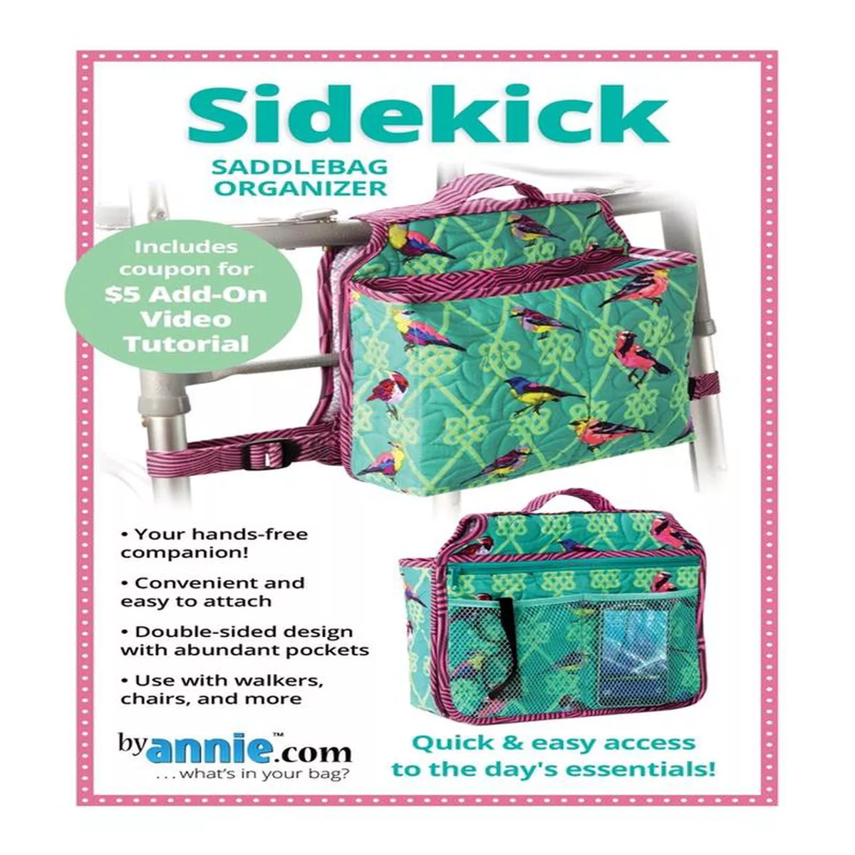 byannie8217s-sidekick-saddlebag-organizer-pattern-pba300 ByAnnie8217s Sidekick Saddlebag Organizer Pattern PBA300
