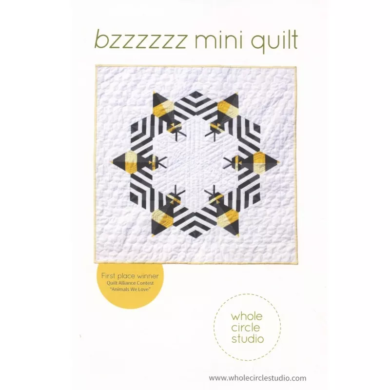 bzzzzzz-mini-quilt Bzzzzzz Mini Quilt