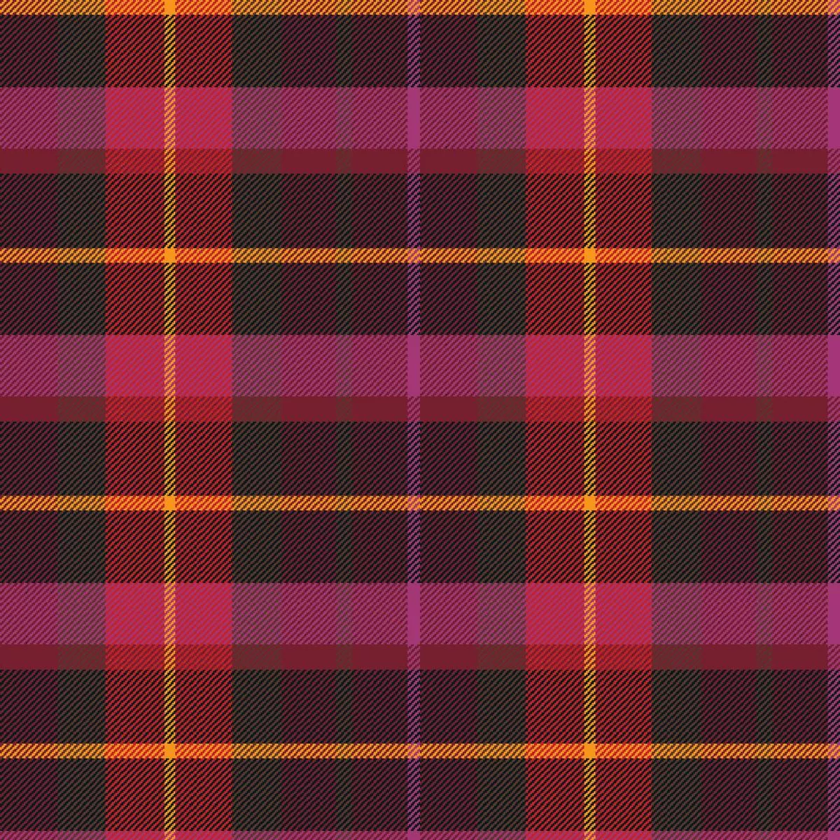 cabin-plaid-on-berry-fabric Cabin Plaid on Berry Fabric