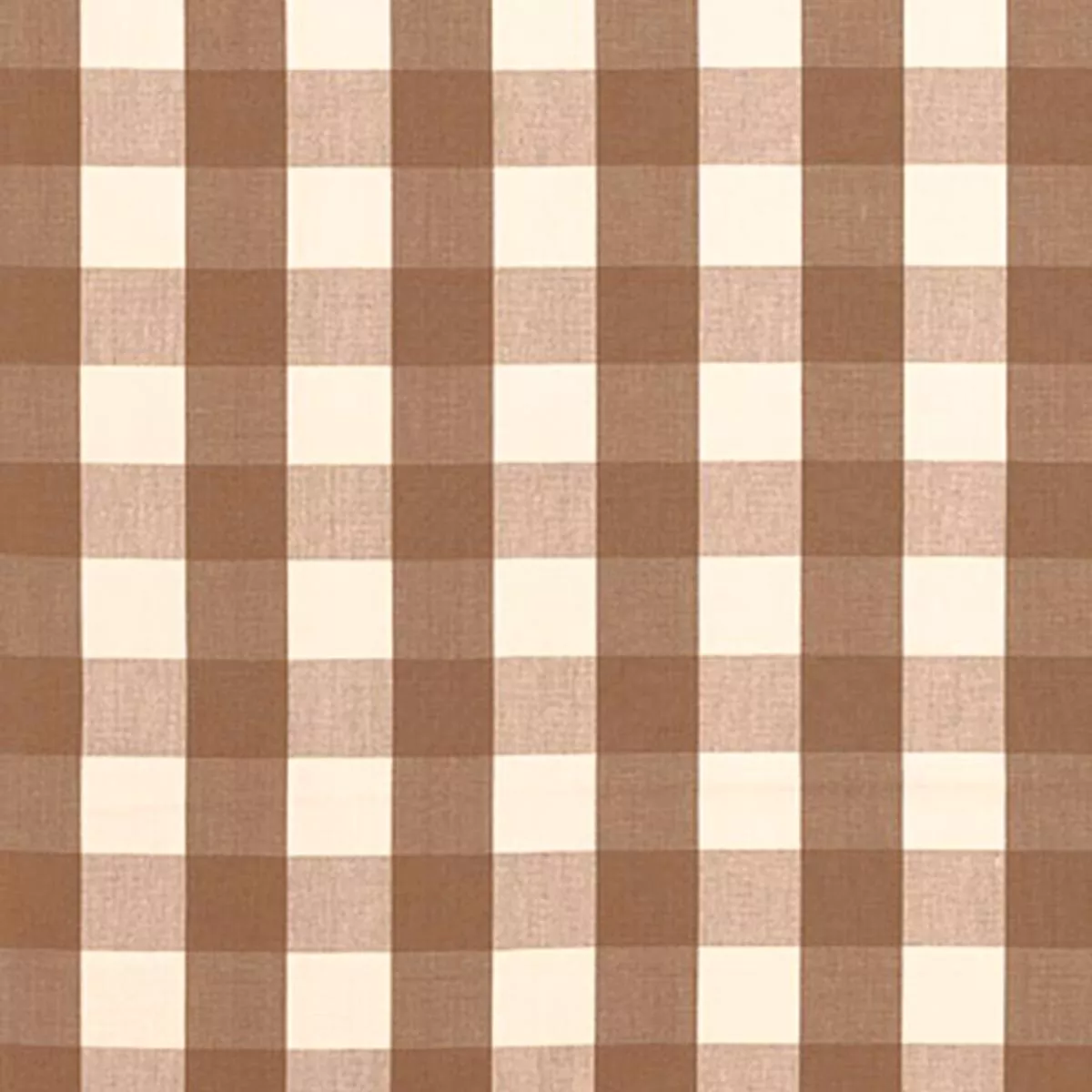 CAMDEN COTTON CHECK MOCHA