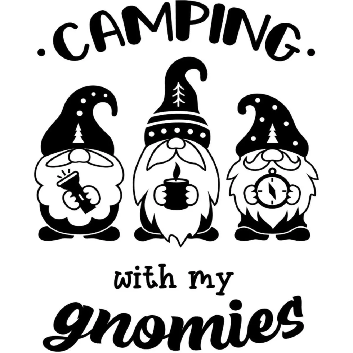 camping-with-my-gnomies-fabric-panel Camping With My Gnomies Fabric Panel