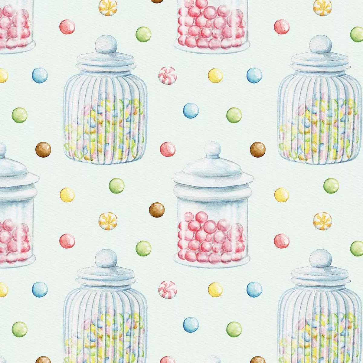 candy-jars-fabric-mint Candy Jars Fabric – Mint