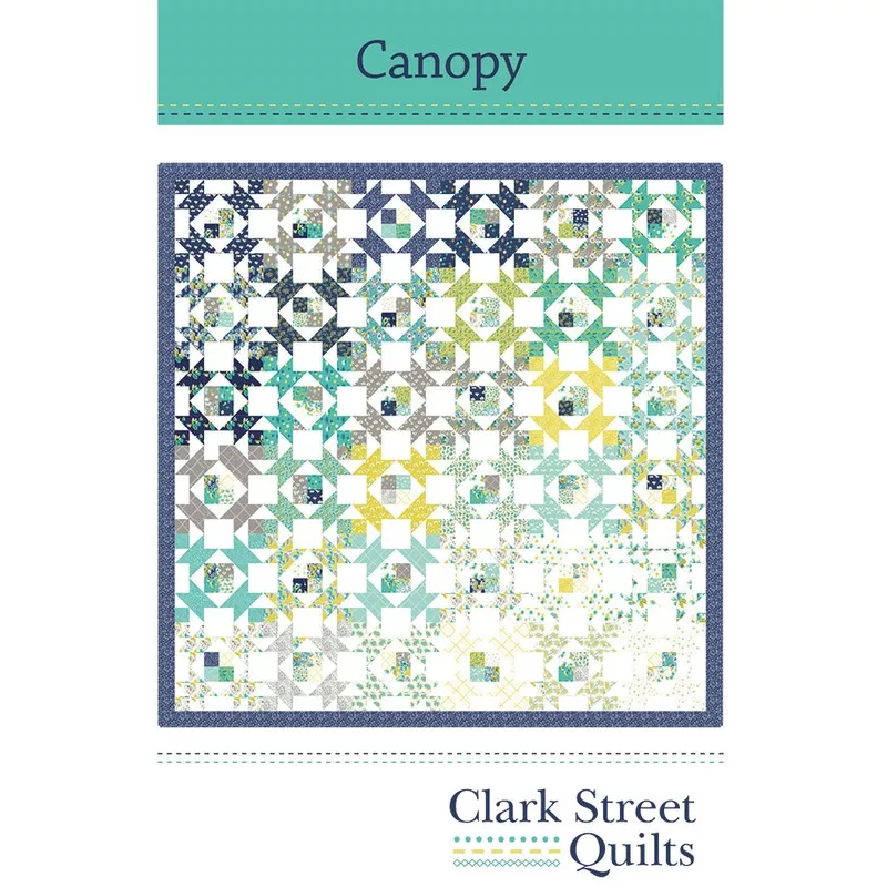 canopy-quilt-pattern-by-clark-street-quilts Canopy Quilt Pattern by Clark Street Quilts