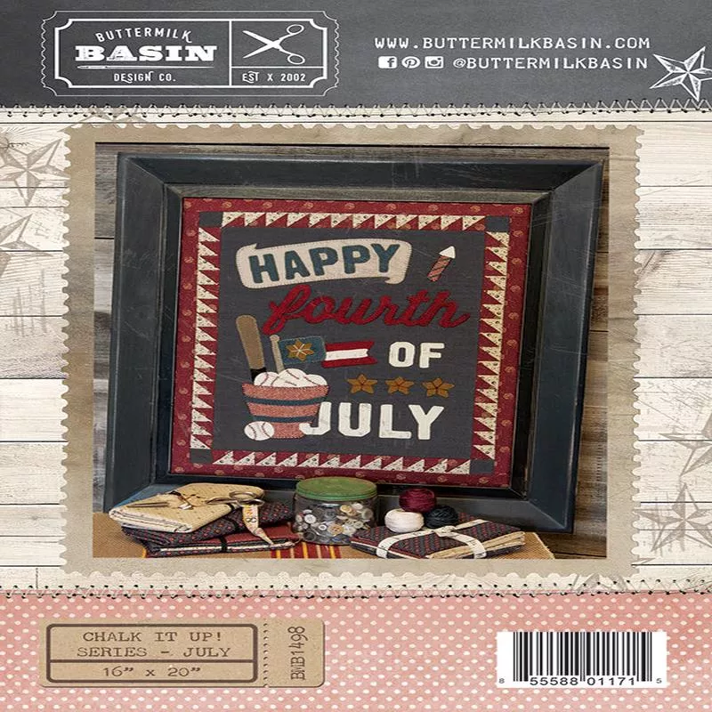 Chalk it up! July