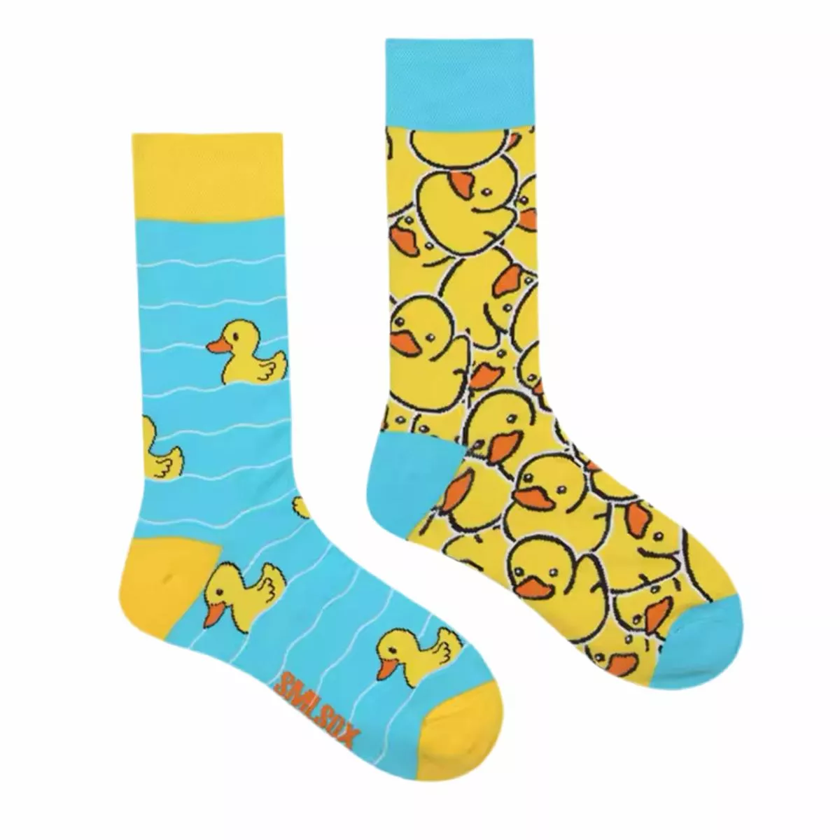 chaussettes-dpareilles-canard-jaune Chaussettes Dpareilles Canard Jaune