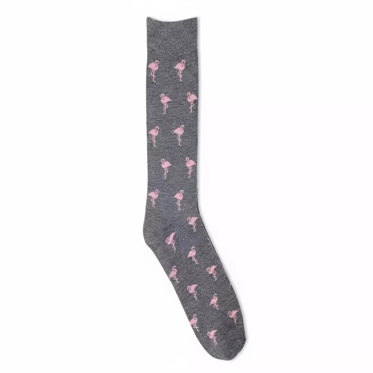 Chaussettes Flamant Rose Grises