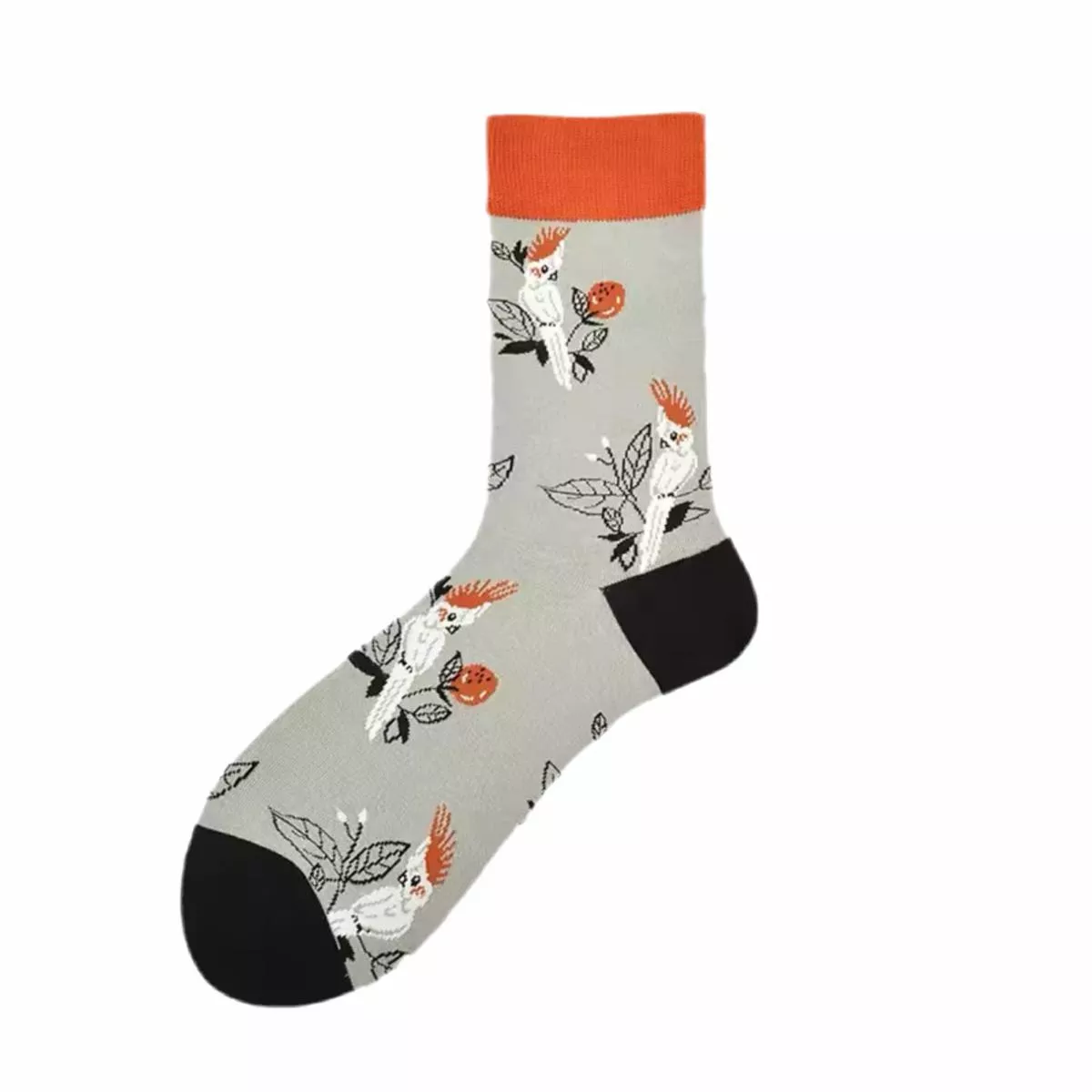 chaussettes-grises-cacatos Chaussettes Grises Cacatos