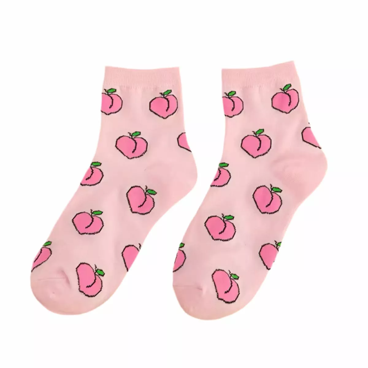 chaussettes-pches-roses Chaussettes Pches Roses
