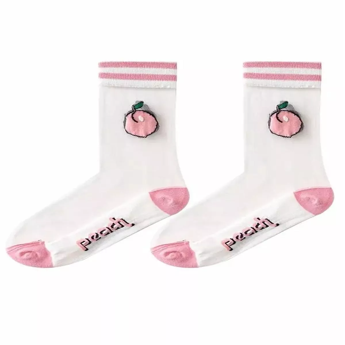 Chaussettes Transparentes Pche