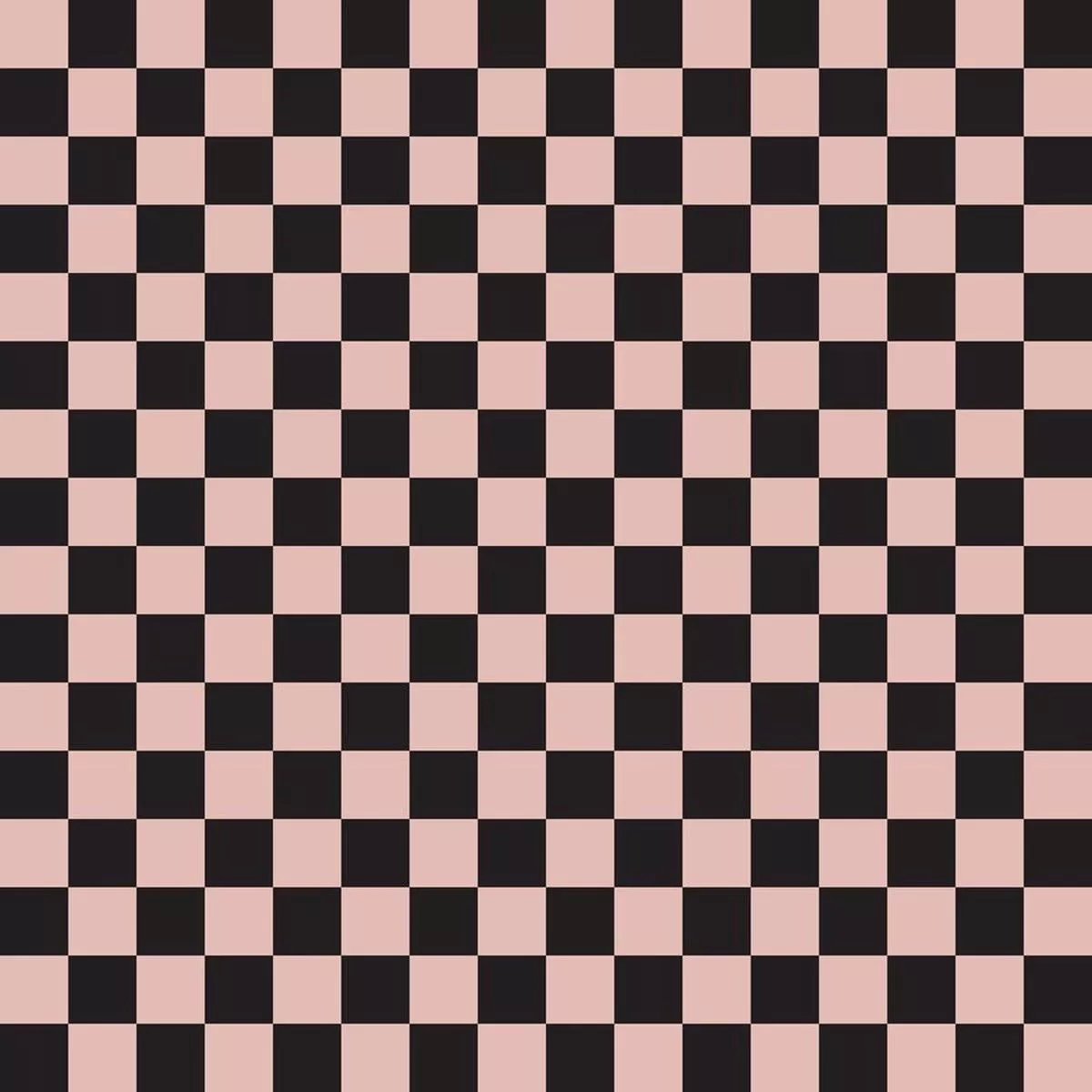 checkered-basics-fabric-rose-gold-on-black Checkered Basics Fabric – Rose Gold on Black