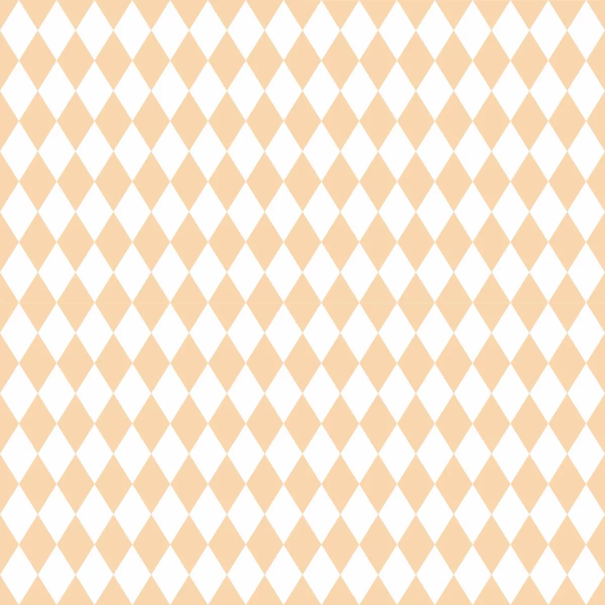 Checkered Diamond Pattern Basics Fabric – Pizazz Peach