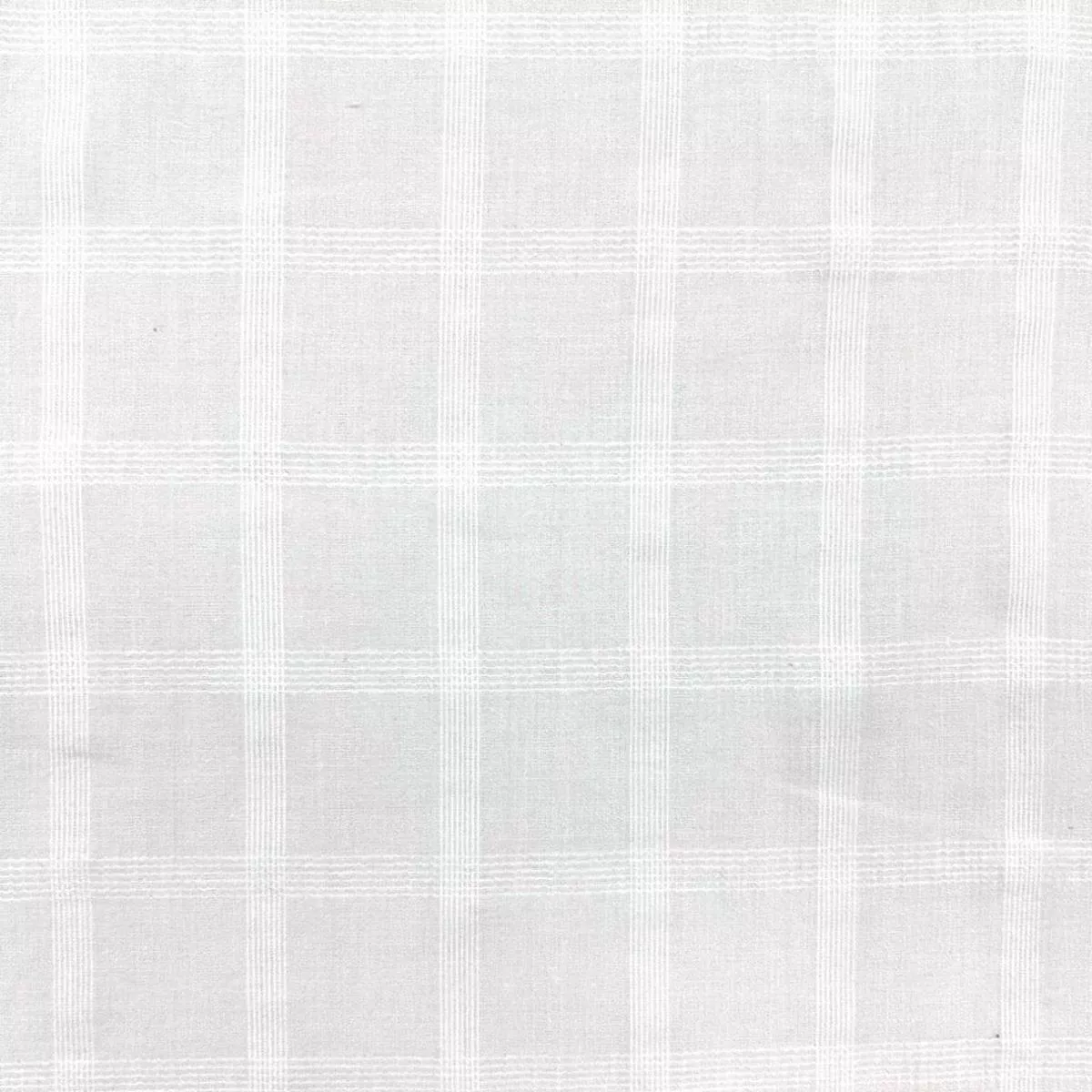 checkered-white-cotton-modal-fabric Checkered White Cotton Modal Fabric