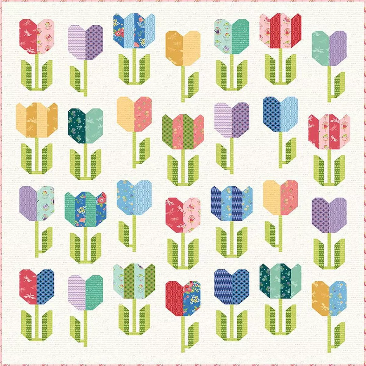 Cherry Blossoms Quilting Spring Awakening Quilt Pattern P266-SPRINGAWAKENING