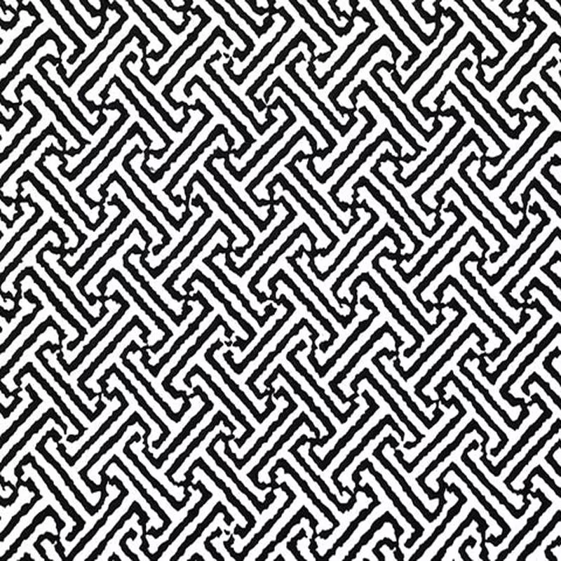 china-seas-fabric-java-java-custom-black-on-white-cotton-sateen China Seas Fabric: Java Java – Custom Black on White Cotton Sateen