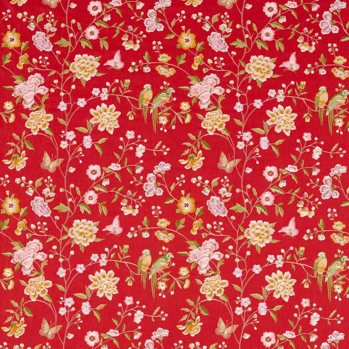 chinoiserie-hall-cinnabar-red-quantity-metres Chinoiserie Hall – Cinnabar Red | Quantity (Metres)