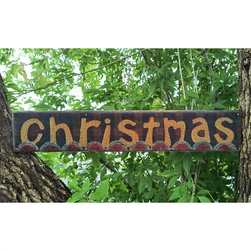 Christmas Board Runner Paper Pattern