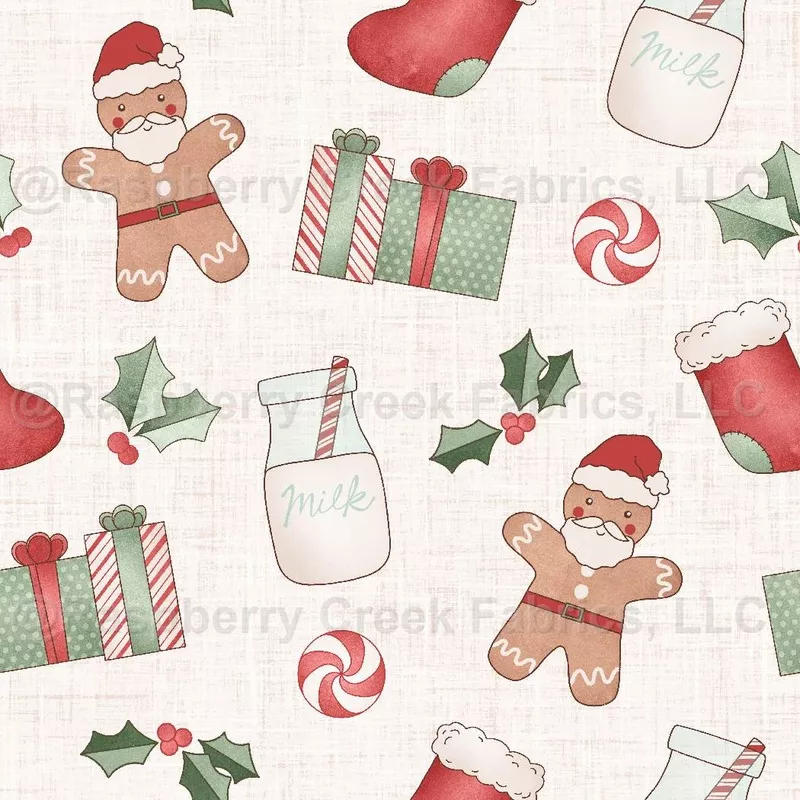 Christmas Cookie Santa Cream