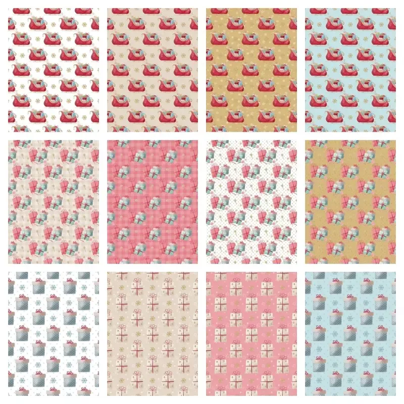 christmas-gifts-fat-eighth-bundle-12-pieces Christmas Gifts Fat Eighth Bundle – 12 Pieces