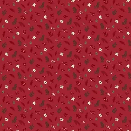 Christmas Time Foliage Red