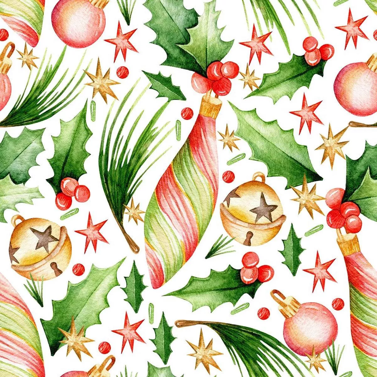 christmas-tree-decorations-2-fabric Christmas Tree Decorations #2 Fabric