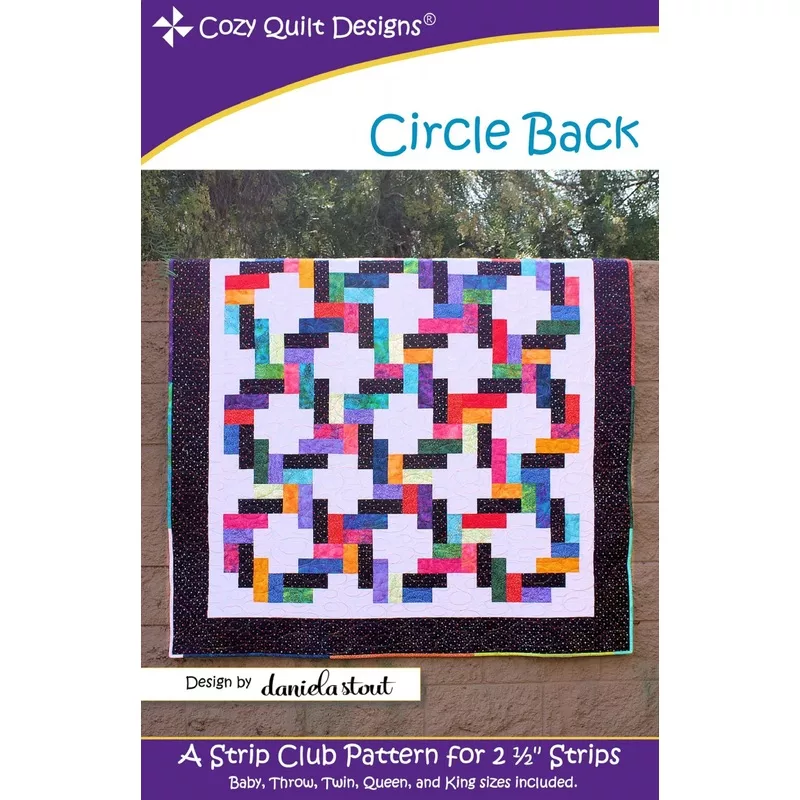 Circle Back Quilt Pattern by Cozy Quilt Designs